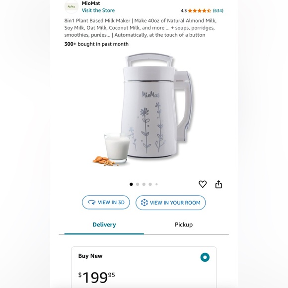 - Miomat nut milk maker plus - Picture 3 of 11